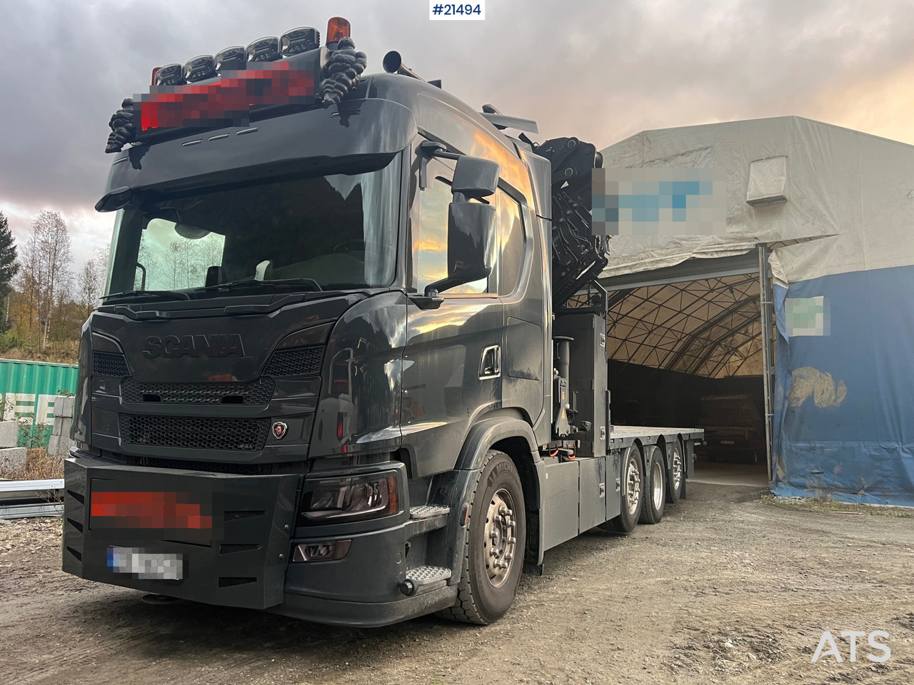 Scania G560 - Kamion s kranom: slika Scania G560 - Kamion s kranom Scania G560 - Kamion s kranom: slika Scania G560 - Kamion s kranom