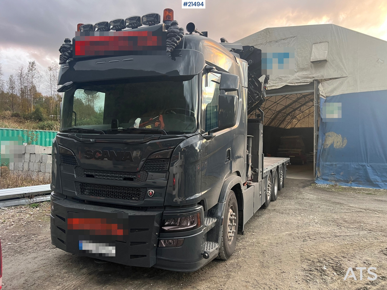 Scania G560 - Kamion s kranom: slika Scania G560 - Kamion s kranom Scania G560 - Kamion s kranom: slika Scania G560 - Kamion s kranom