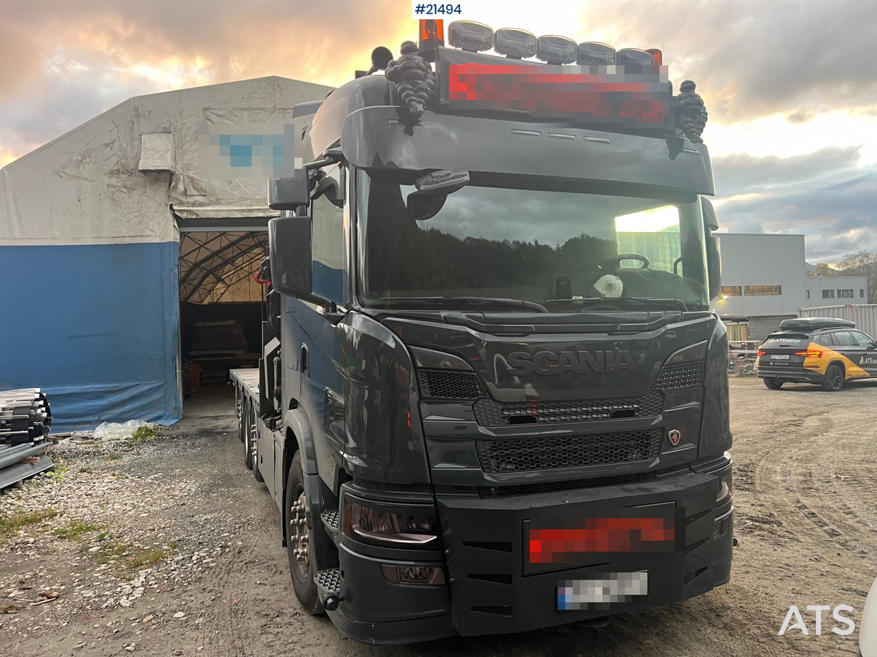 Scania G560 - Kamion s kranom: slika Scania G560 - Kamion s kranom Scania G560 - Kamion s kranom: slika Scania G560 - Kamion s kranom