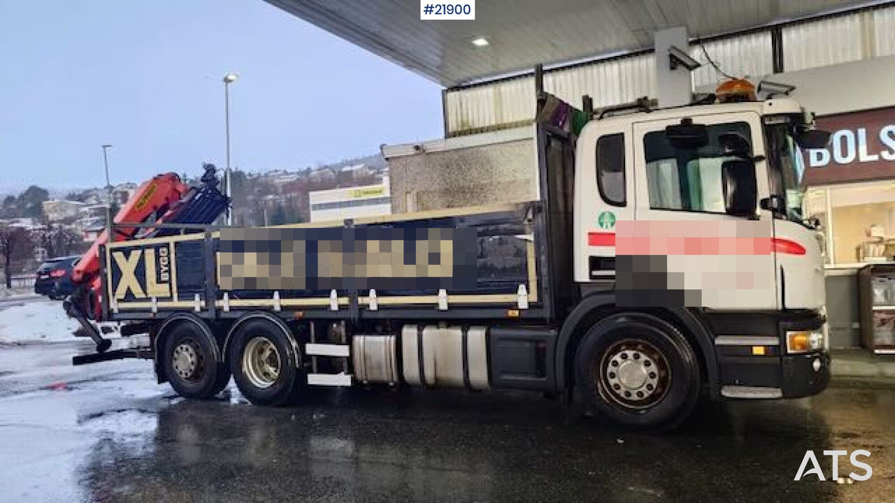 Scania P400 - Kamion s kranom: slika Scania P400 - Kamion s kranom Scania P400 - Kamion s kranom: slika Scania P400 - Kamion s kranom