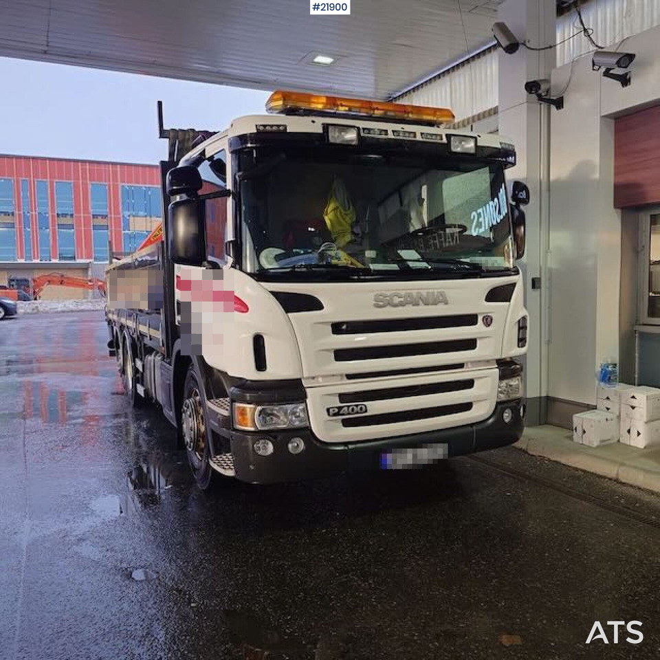Scania P400 - Kamion s kranom: slika Scania P400 - Kamion s kranom Scania P400 - Kamion s kranom: slika Scania P400 - Kamion s kranom