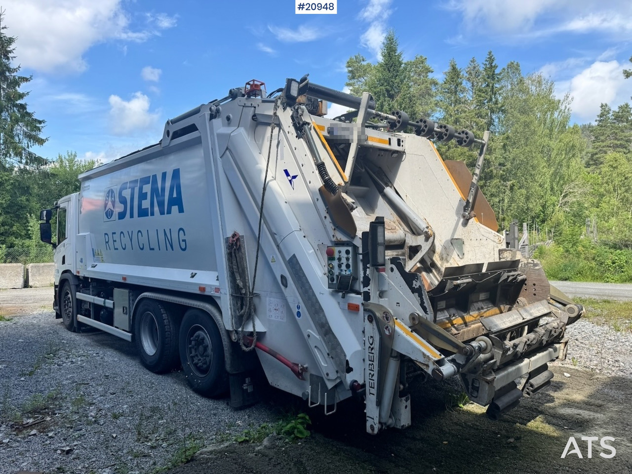 Kamion za odvoz smeća Scania P410: slika Kamion za odvoz smeća Scania P410