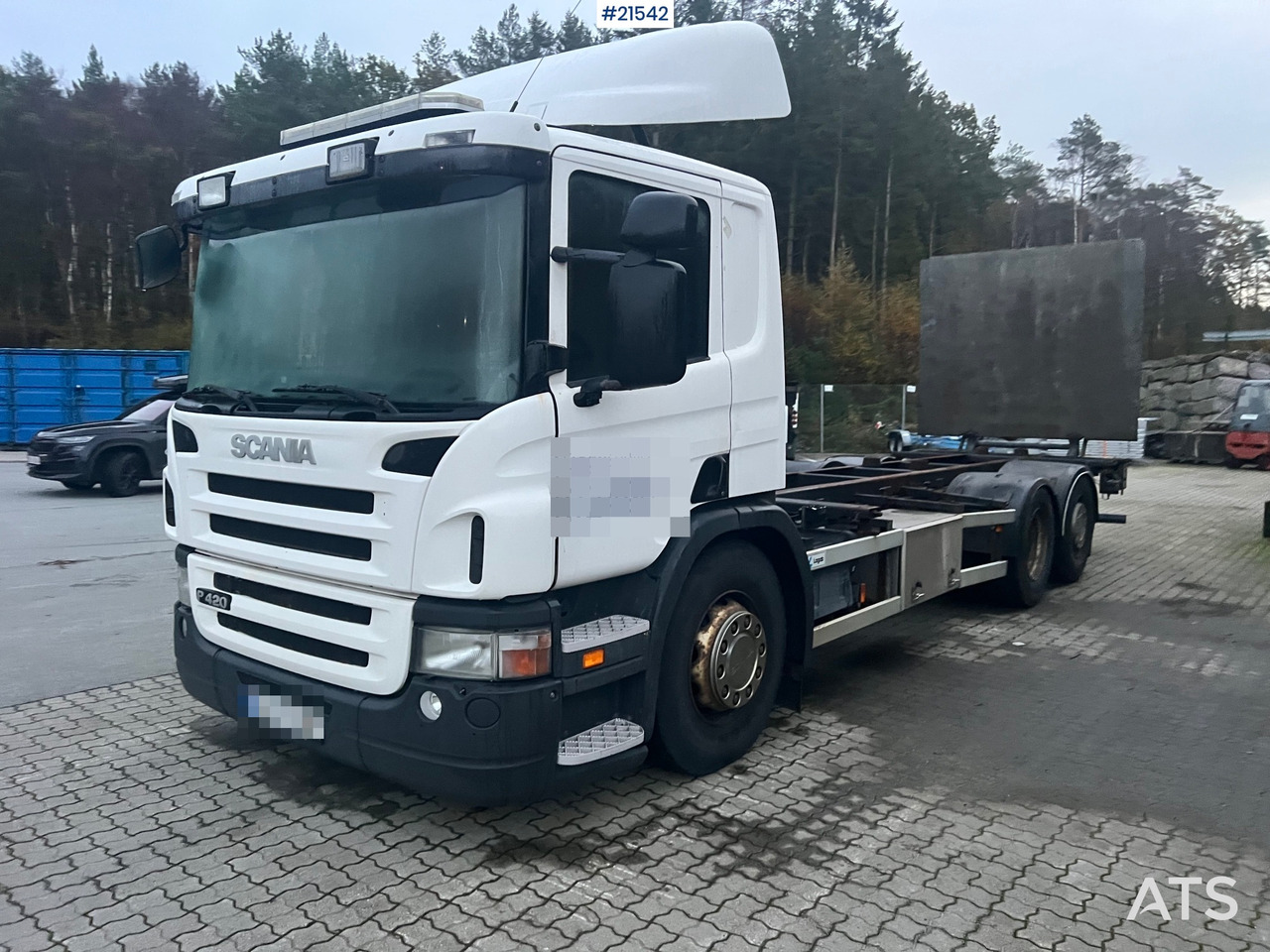 Scania P420 6x2 chassi m/ lift Rep.Objekt - Kamion-šasija: slika Scania P420 6x2 chassi m/ lift Rep.Objekt - Kamion-šasija Scania P420 6x2 chassi m/ lift Rep.Objekt - Kamion-šasija: slika Scania P420 6x2 chassi m/ lift Rep.Objekt - Kamion-šasija