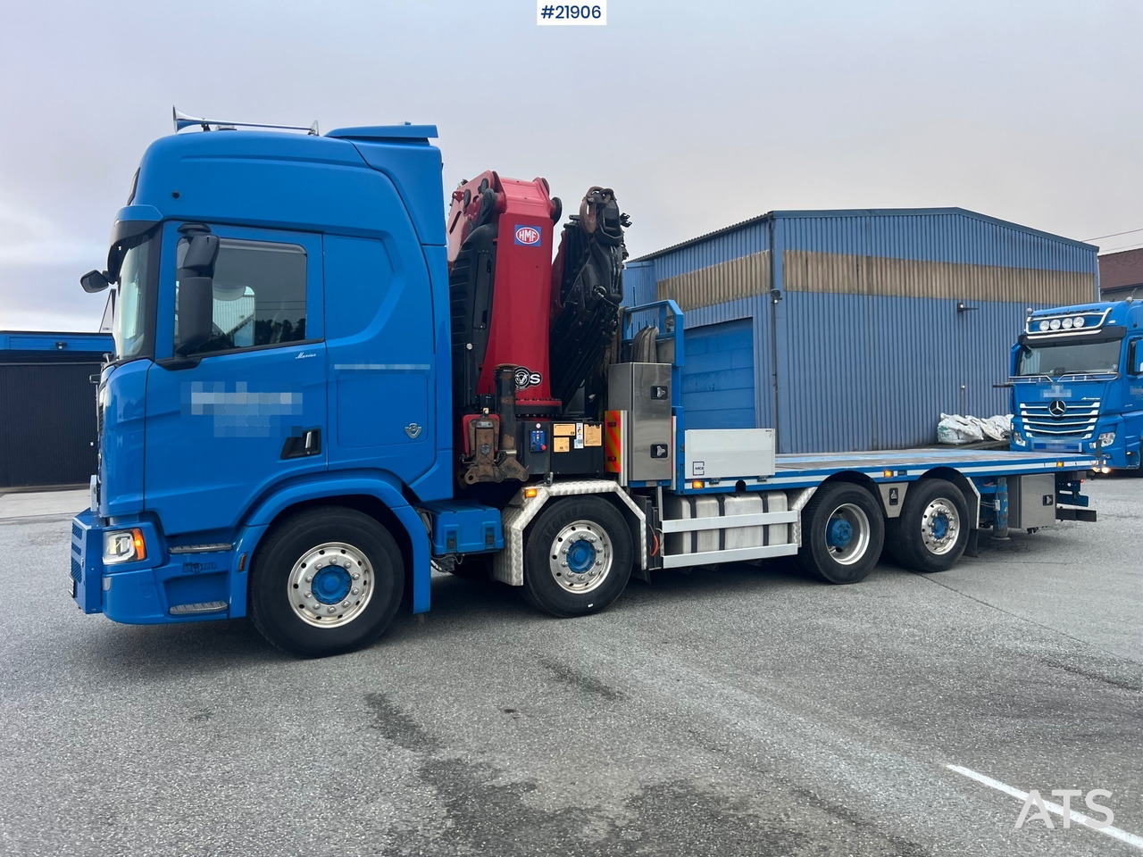 Scania R580 8x2 kranbil m/ 95t/m hmf kran, jibb , vinsj og konar planslep - Kamion s kranom: slika Scania R580 8x2 kranbil m/ 95t/m hmf kran, jibb , vinsj og konar planslep - Kamion s kranom Scania R580 8x2 kranbil m/ 95t/m hmf kran, jibb , vinsj og konar planslep - Kamion s kranom: slika Scania R580 8x2 kranbil m/ 95t/m hmf kran, jibb , vinsj og konar planslep - Kamion s kranom