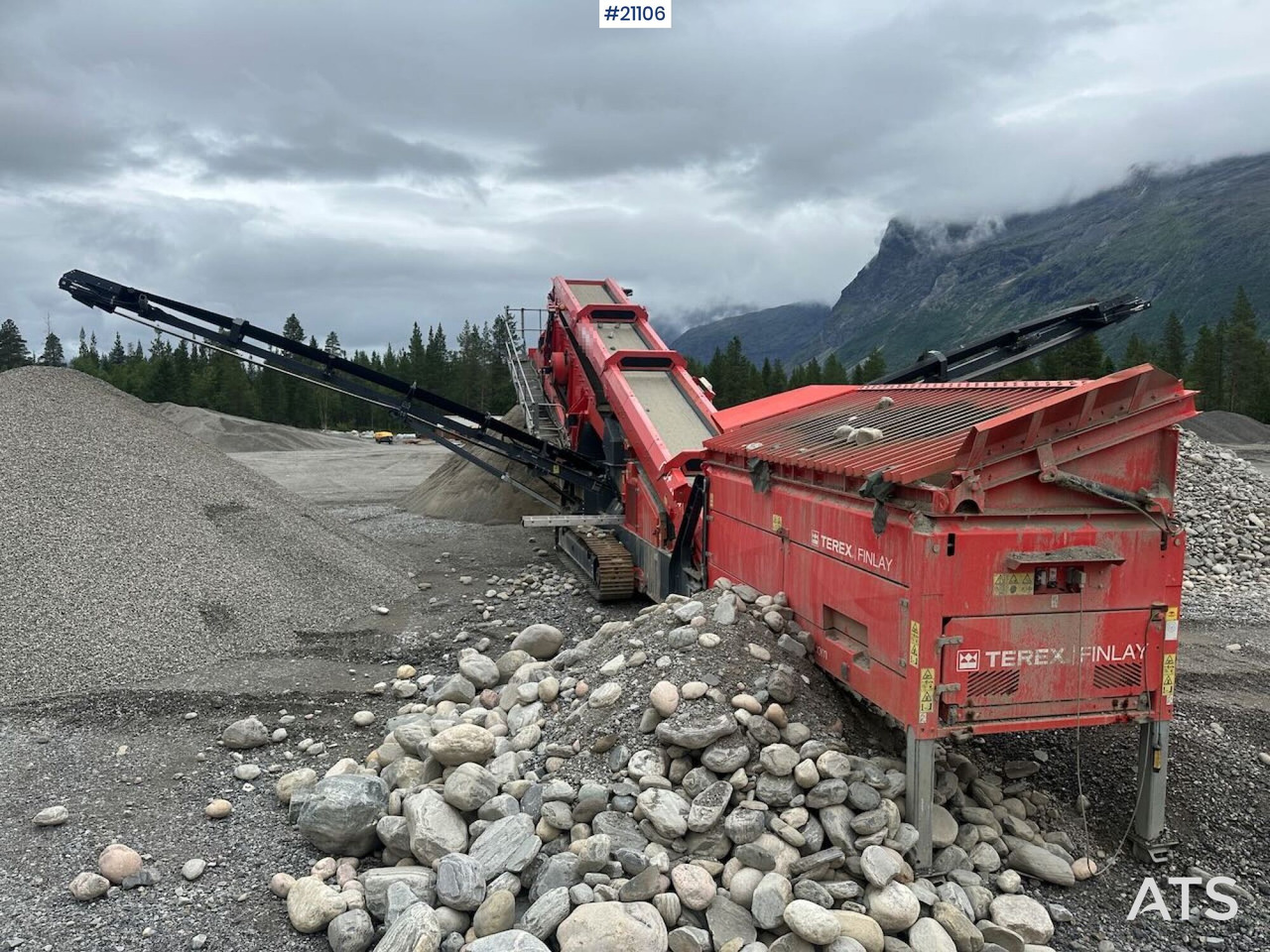 Terex Finlay 693+ sikteverk. - Screener: slika Terex Finlay 693+ sikteverk. - Screener Terex Finlay 693+ sikteverk. - Screener: slika Terex Finlay 693+ sikteverk. - Screener
