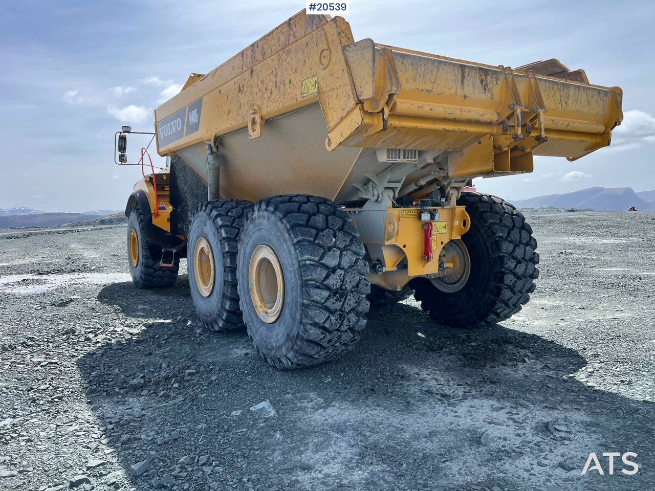 Istovarivač Volvo A40G: slika Istovarivač Volvo A40G Istovarivač Volvo A40G: slika Istovarivač Volvo A40G