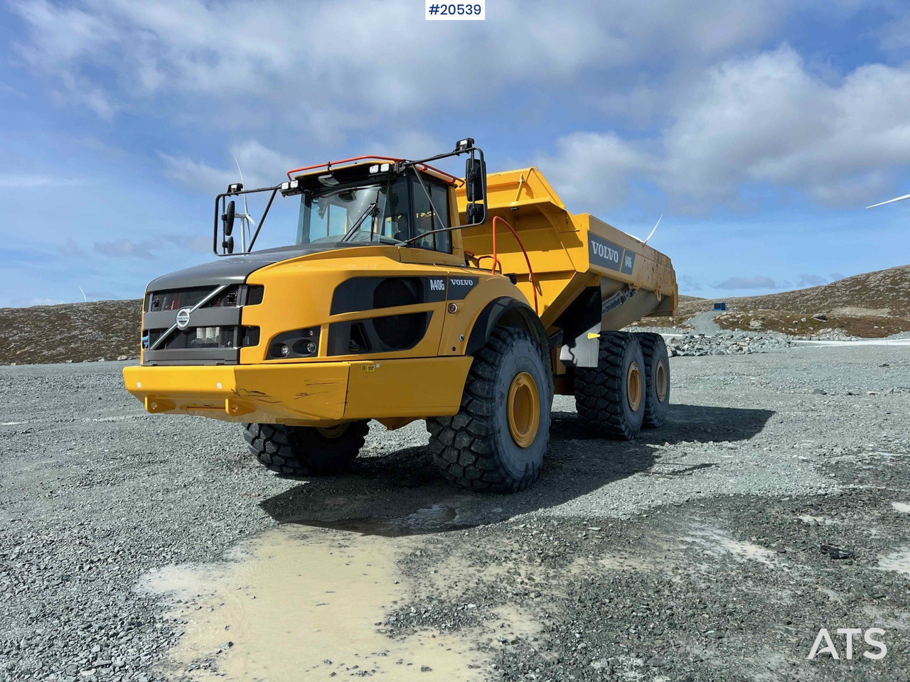 Istovarivač Volvo A40G: slika Istovarivač Volvo A40G Istovarivač Volvo A40G: slika Istovarivač Volvo A40G