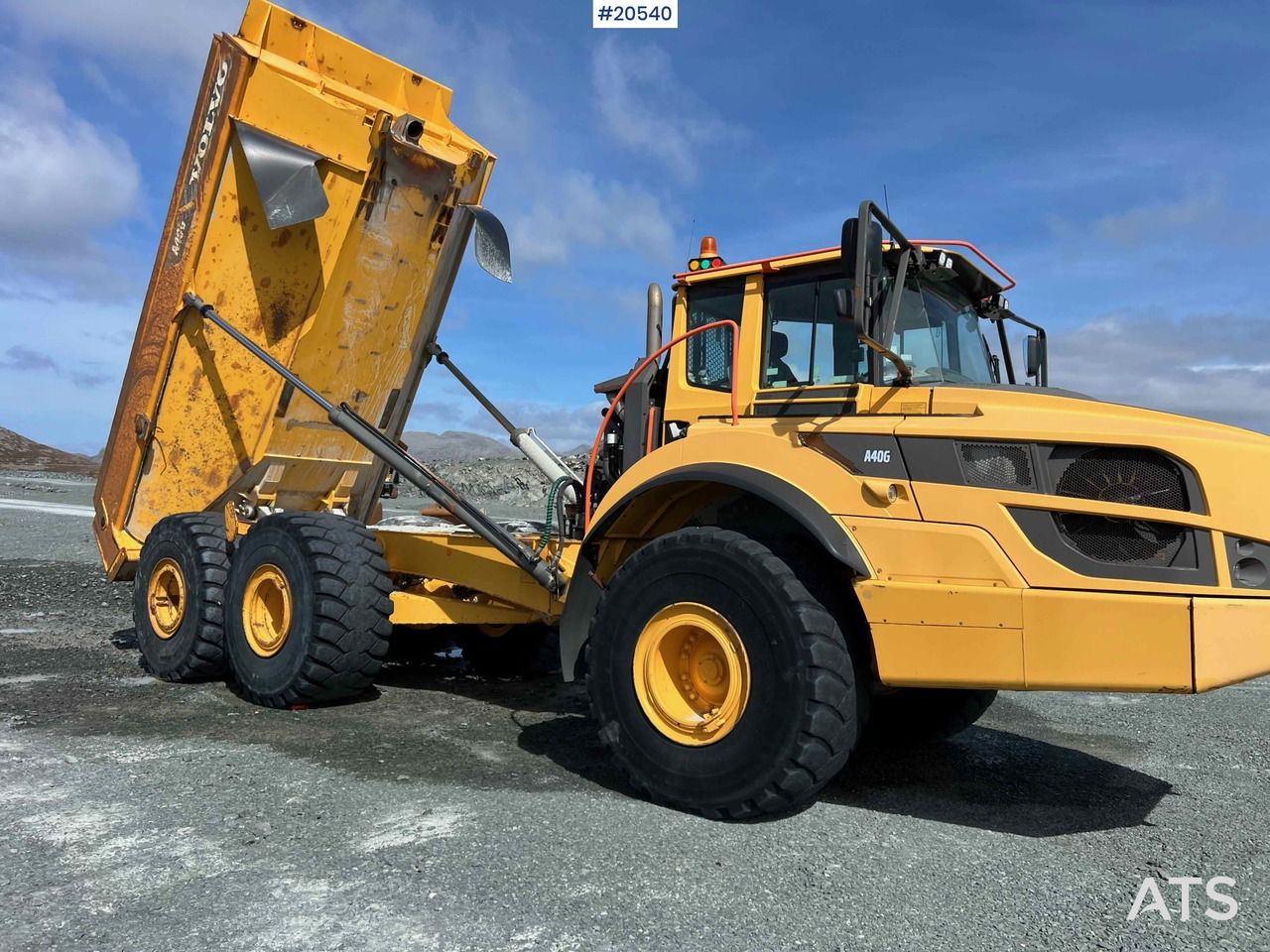 Volvo A40G - Istovarivač: slika Volvo A40G - Istovarivač Volvo A40G - Istovarivač: slika Volvo A40G - Istovarivač