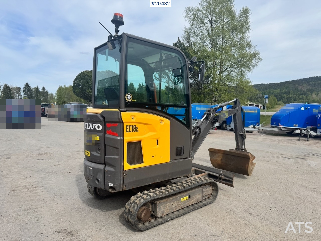 Volvo EC18E - Bager: slika Volvo EC18E - Bager Volvo EC18E - Bager: slika Volvo EC18E - Bager