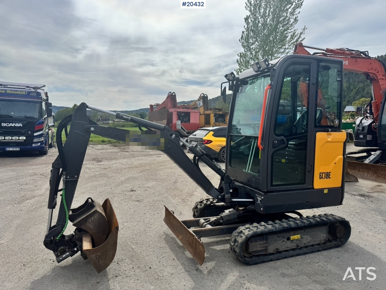 Volvo EC18E - Bager: slika Volvo EC18E - Bager Volvo EC18E - Bager: slika Volvo EC18E - Bager