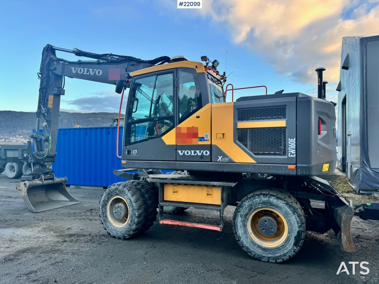 Volvo EW 160 E - Bager na kotačima: slika Volvo EW 160 E - Bager na kotačima Volvo EW 160 E - Bager na kotačima: slika Volvo EW 160 E - Bager na kotačima