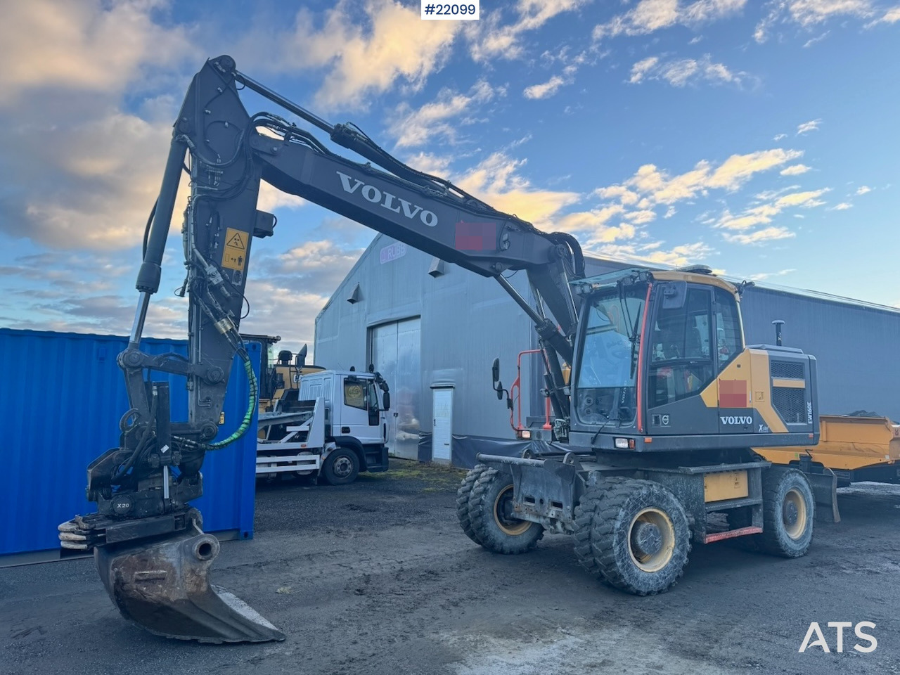 Volvo EW 160 E - Bager na kotačima: slika Volvo EW 160 E - Bager na kotačima Volvo EW 160 E - Bager na kotačima: slika Volvo EW 160 E - Bager na kotačima