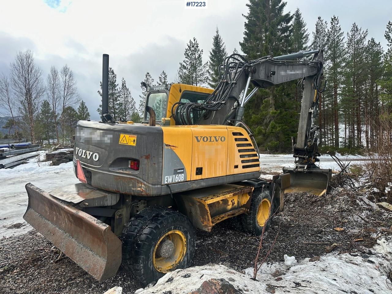 Volvo EW160B - Bager: slika Volvo EW160B - Bager Volvo EW160B - Bager: slika Volvo EW160B - Bager