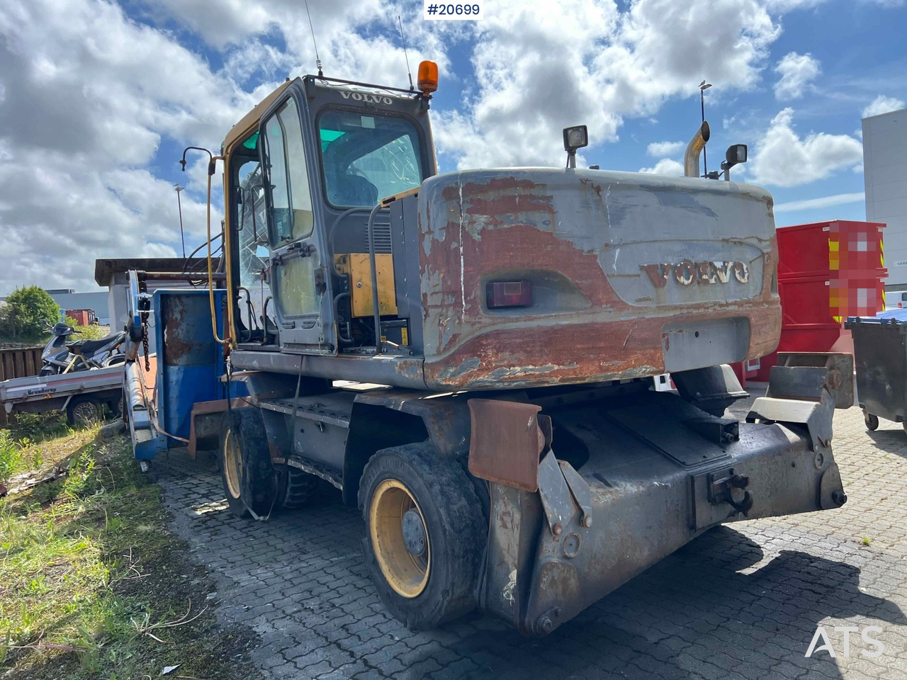 Volvo EW160B hjulmaskin m/ støtte bein og skjær - Utovarivač na kotačima: slika Volvo EW160B hjulmaskin m/ støtte bein og skjær - Utovarivač na kotačima Volvo EW160B hjulmaskin m/ støtte bein og skjær - Utovarivač na kotačima: slika Volvo EW160B hjulmaskin m/ støtte bein og skjær - Utovarivač na kotačima