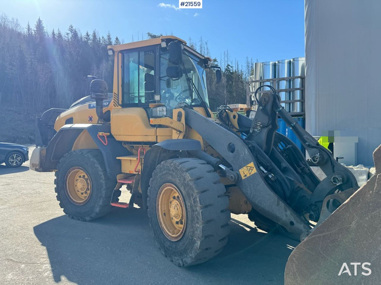 Volvo L60H - Utovarivač na kotačima: slika Volvo L60H - Utovarivač na kotačima Volvo L60H - Utovarivač na kotačima: slika Volvo L60H - Utovarivač na kotačima
