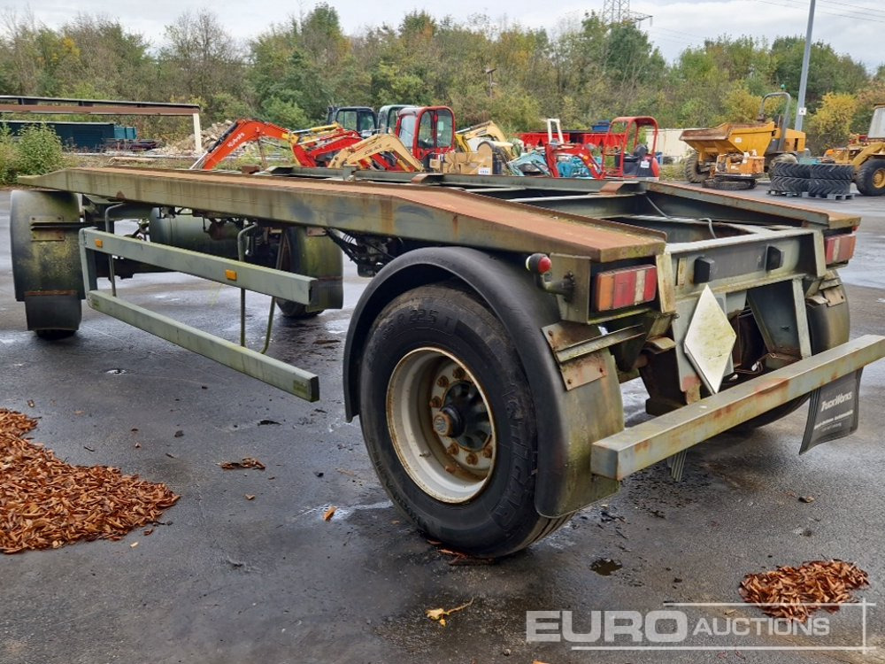 1992 RCA1850-65HE Twin Axle Container Trailer, max.18000 kg (German Reg. Docs. Available) - Abroll/ Samopodizač prikolica: slika 1992 RCA1850-65HE Twin Axle Container Trailer, max.18000 kg (German Reg. Docs. Available) - Abroll/ Samopodizač prikolica 1992 RCA1850-65HE Twin Axle Container Trailer, max.18000 kg (German Reg. Docs. Available) - Abroll/ Samopodizač prikolica: slika 1992 RCA1850-65HE Twin Axle Container Trailer, max.18000 kg (German Reg. Docs. Available) - Abroll/ Samopodizač prikolica