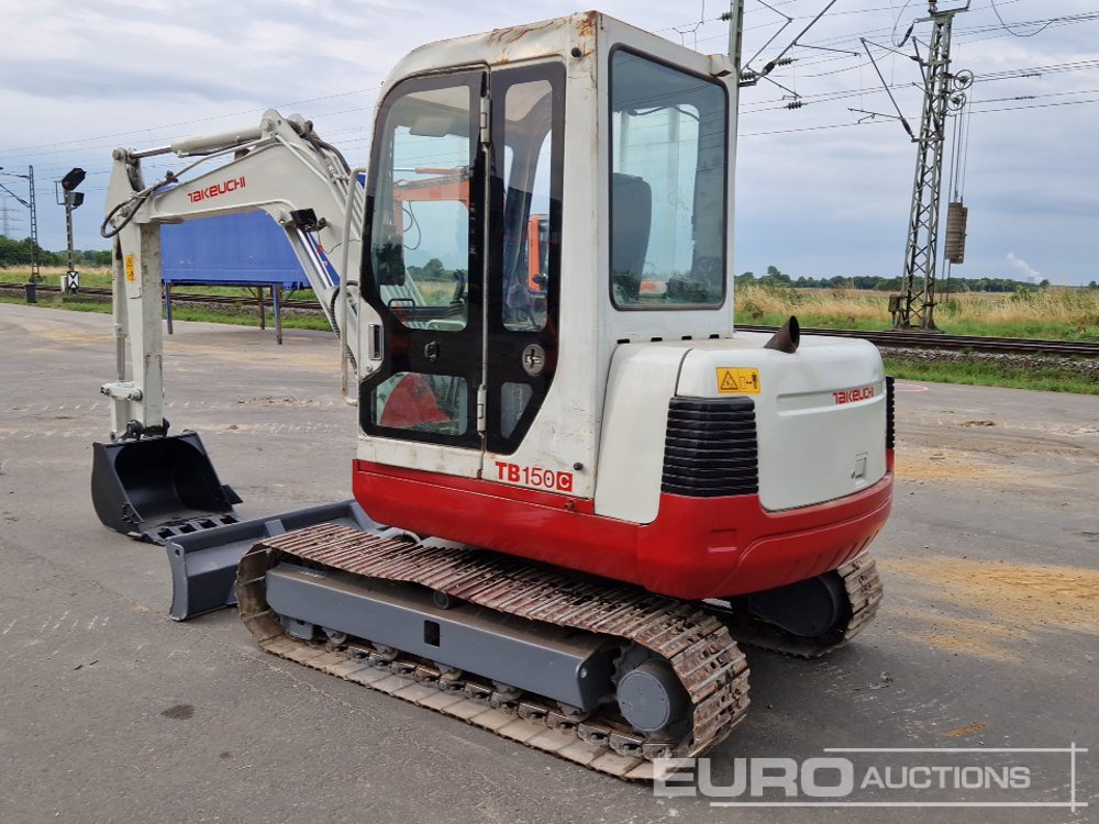 2010 Takeuchi TB150C - Mini bager: slika 2010 Takeuchi TB150C - Mini bager 2010 Takeuchi TB150C - Mini bager: slika 2010 Takeuchi TB150C - Mini bager