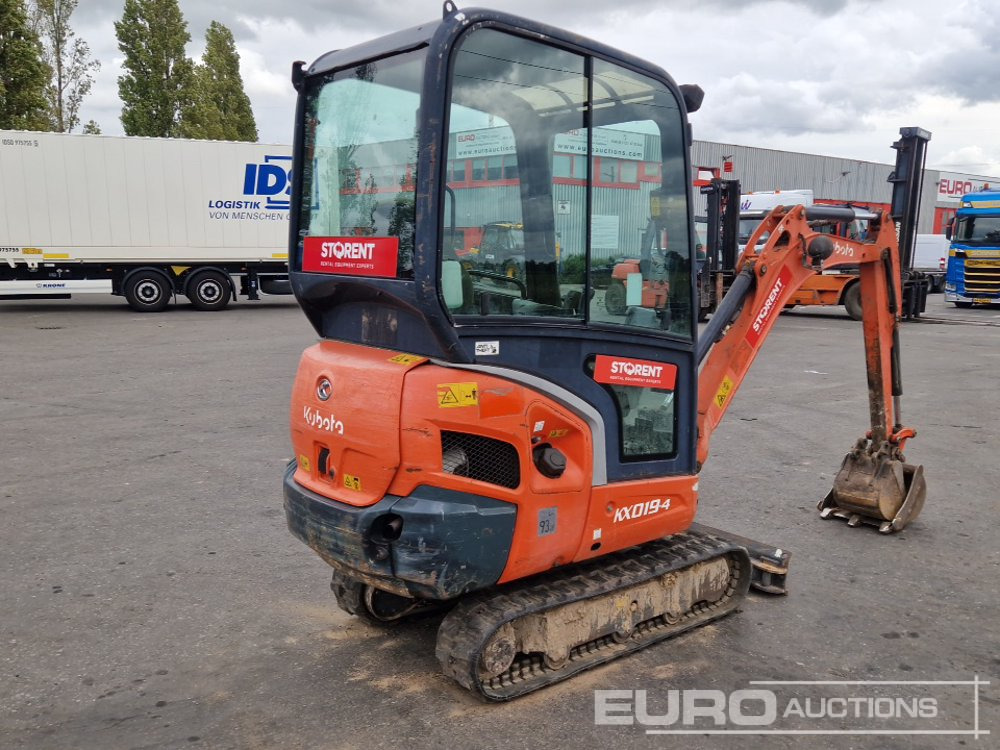 2013 Kubota KX019-4 - Mini bager: slika 2013 Kubota KX019-4 - Mini bager 2013 Kubota KX019-4 - Mini bager: slika 2013 Kubota KX019-4 - Mini bager