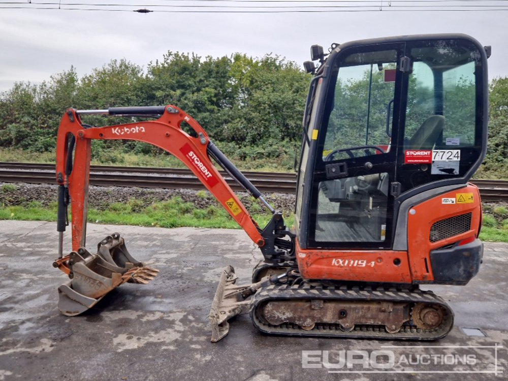 2013 Kubota KX019-4 - Mini bager: slika 2013 Kubota KX019-4 - Mini bager 2013 Kubota KX019-4 - Mini bager: slika 2013 Kubota KX019-4 - Mini bager