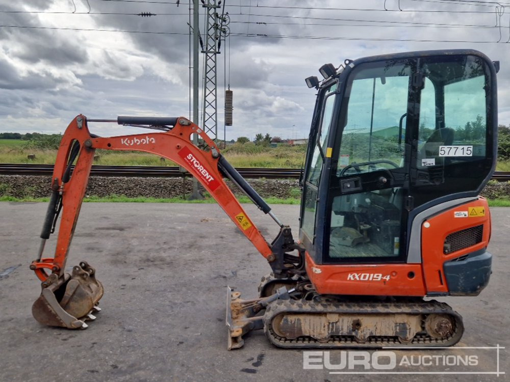 2013 Kubota KX019-4 - Mini bager: slika 2013 Kubota KX019-4 - Mini bager 2013 Kubota KX019-4 - Mini bager: slika 2013 Kubota KX019-4 - Mini bager