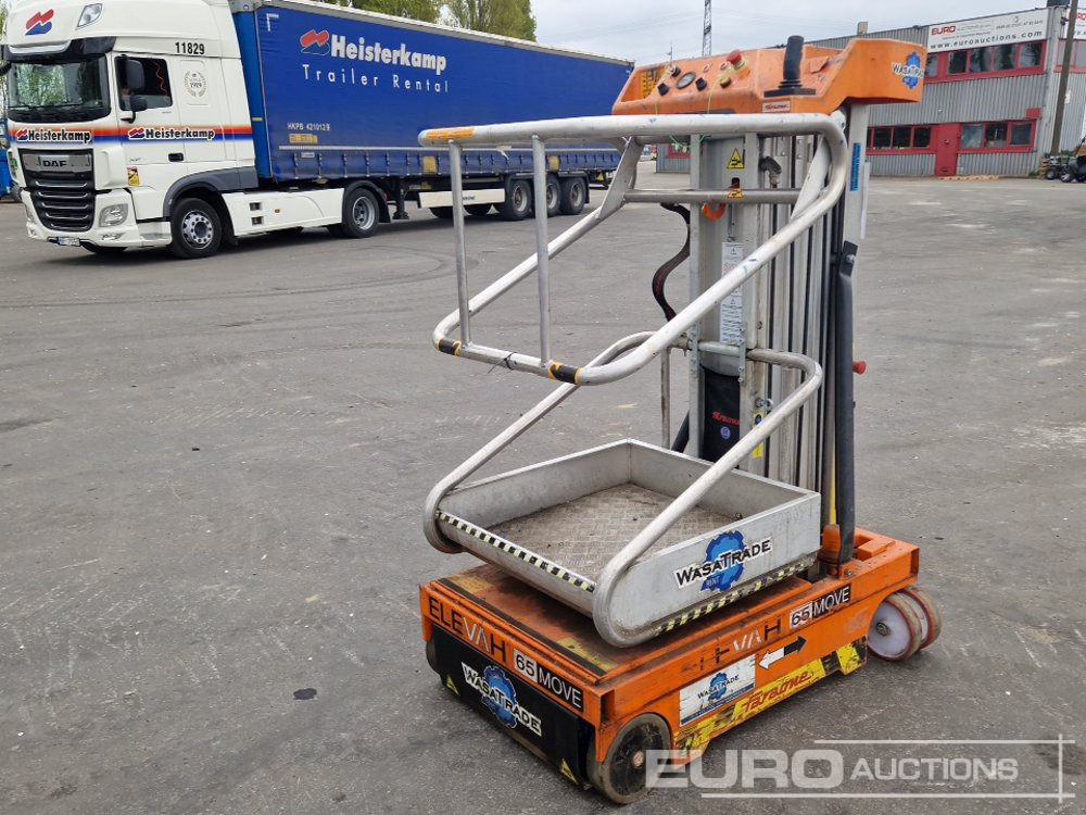 2013 PLATTFORMA ELEVAH65MOVE Electric Vertical Mast Lift, 6.3m Working Height, 150kg Platform Capacity - Podizna platforma: slika 2013 PLATTFORMA ELEVAH65MOVE Electric Vertical Mast Lift, 6.3m Working Height, 150kg Platform Capacity - Podizna platforma 2013 PLATTFORMA ELEVAH65MOVE Electric Vertical Mast Lift, 6.3m Working Height, 150kg Platform Capacity - Podizna platforma: slika 2013 PLATTFORMA ELEVAH65MOVE Electric Vertical Mast Lift, 6.3m Working Height, 150kg Platform Capacity - Podizna platforma