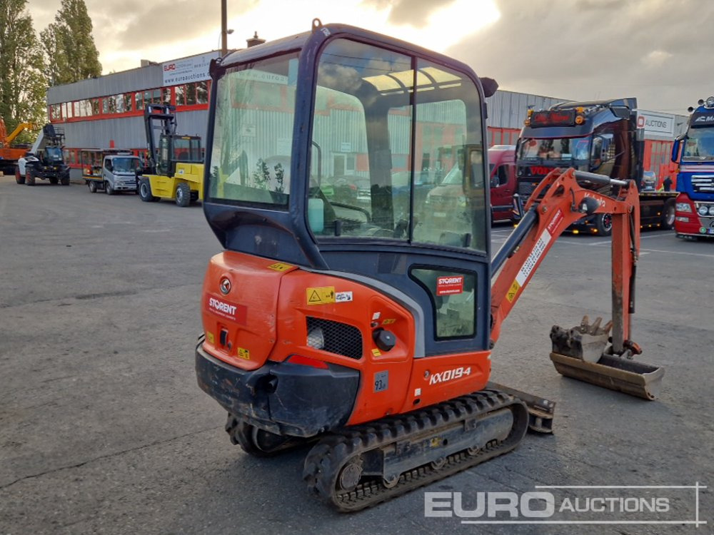 2014 Kubota KX019-4 - Mini bager: slika 2014 Kubota KX019-4 - Mini bager 2014 Kubota KX019-4 - Mini bager: slika 2014 Kubota KX019-4 - Mini bager