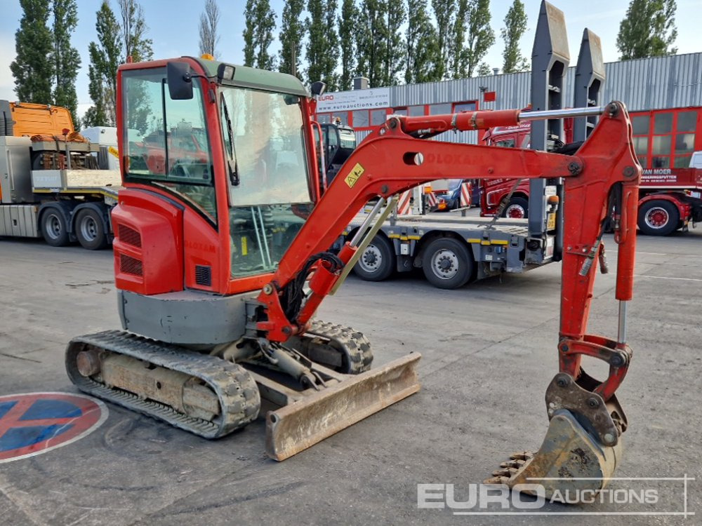 Mini bager 2014 Volvo EC25D: slika Mini bager 2014 Volvo EC25D