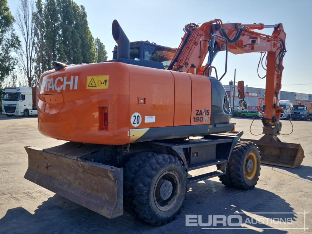 2015 Hitachi ZX190W-5B - Bager na kotačima: slika 2015 Hitachi ZX190W-5B - Bager na kotačima 2015 Hitachi ZX190W-5B - Bager na kotačima: slika 2015 Hitachi ZX190W-5B - Bager na kotačima