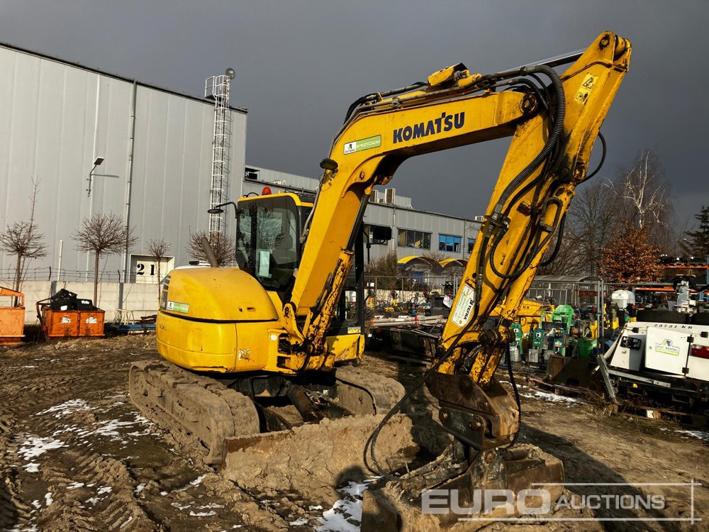 2015 Komatsu PC80MR-3 - Mini bager: slika 2015 Komatsu PC80MR-3 - Mini bager 2015 Komatsu PC80MR-3 - Mini bager: slika 2015 Komatsu PC80MR-3 - Mini bager