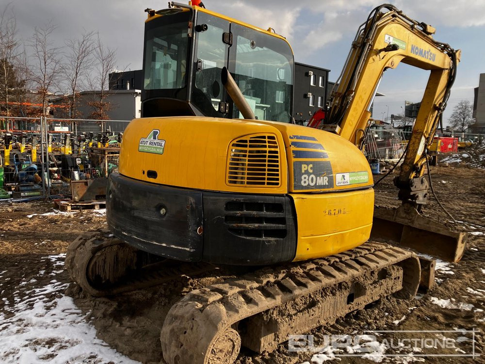 2015 Komatsu PC80MR-3 - Mini bager: slika 2015 Komatsu PC80MR-3 - Mini bager 2015 Komatsu PC80MR-3 - Mini bager: slika 2015 Komatsu PC80MR-3 - Mini bager