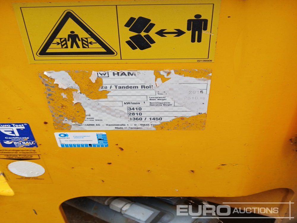 2016 Hamm HD12 VV - Valjak: slika 2016 Hamm HD12 VV - Valjak 2016 Hamm HD12 VV - Valjak: slika 2016 Hamm HD12 VV - Valjak