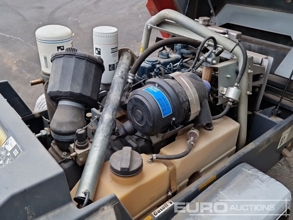 Zračni kompresor 2018 Atlas Copco XAS38 80CFM: slika Zračni kompresor 2018 Atlas Copco XAS38 80CFM