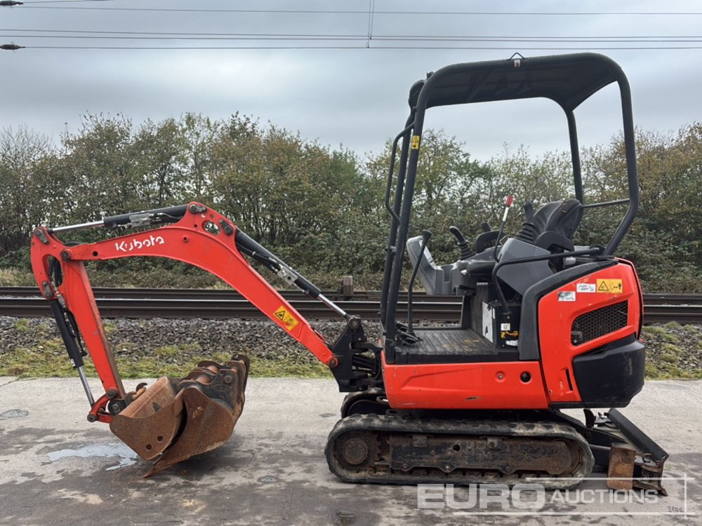 2018 Kubota KX016-4 - Mini bager: slika 2018 Kubota KX016-4 - Mini bager 2018 Kubota KX016-4 - Mini bager: slika 2018 Kubota KX016-4 - Mini bager