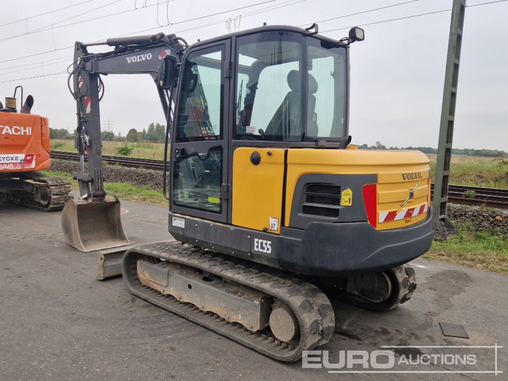 2018 Volvo EC55C - Mini bager: slika 2018 Volvo EC55C - Mini bager 2018 Volvo EC55C - Mini bager: slika 2018 Volvo EC55C - Mini bager