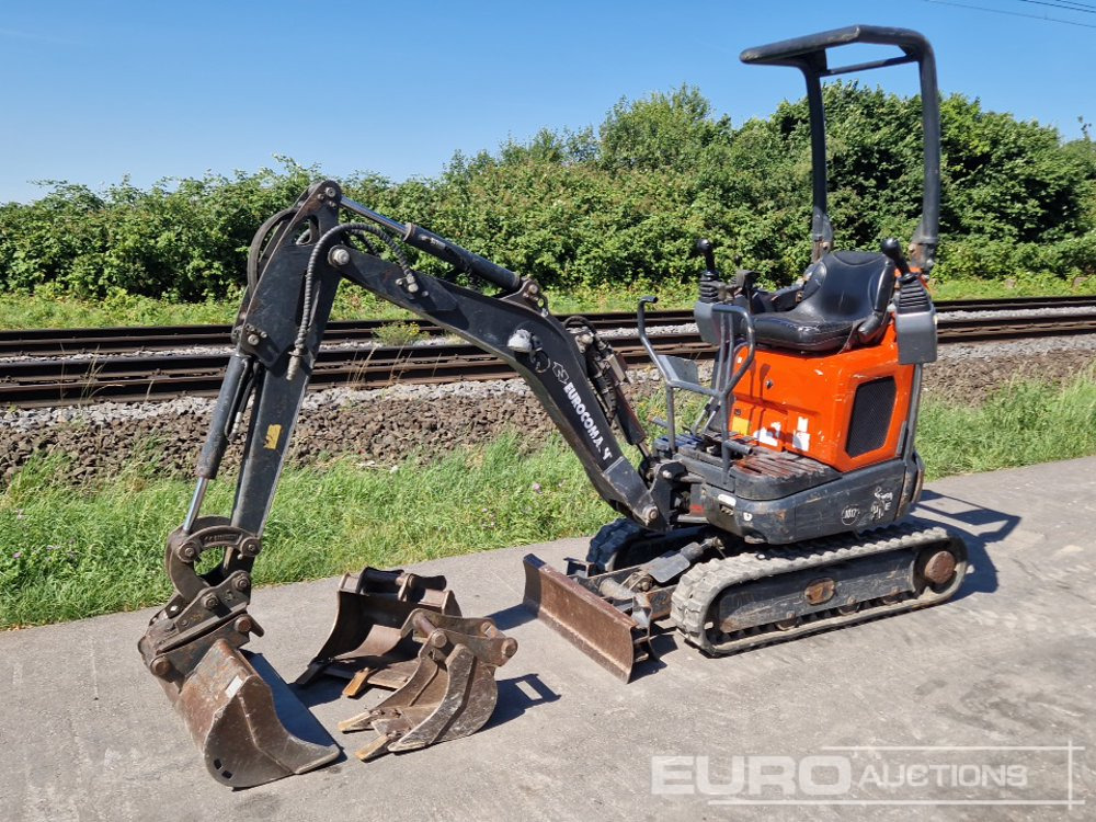 2020 Eurocomach Rubber Tracks, Blade, Offset, QH, Piped, 3 Buckets, Expanding Undercarriage, Roll Bar - Mini bager: slika 2020 Eurocomach Rubber Tracks, Blade, Offset, QH, Piped, 3 Buckets, Expanding Undercarriage, Roll Bar - Mini bager 2020 Eurocomach Rubber Tracks, Blade, Offset, QH, Piped, 3 Buckets, Expanding Undercarriage, Roll Bar - Mini bager: slika 2020 Eurocomach Rubber Tracks, Blade, Offset, QH, Piped, 3 Buckets, Expanding Undercarriage, Roll Bar - Mini bager