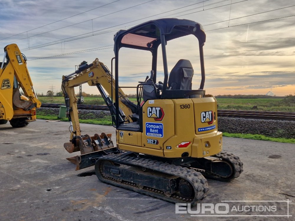 2021 CAT 302.7 - Mini bager: slika 2021 CAT 302.7 - Mini bager 2021 CAT 302.7 - Mini bager: slika 2021 CAT 302.7 - Mini bager