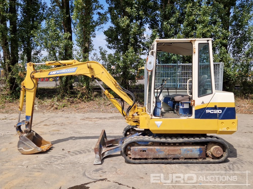 Komatsu PC20-6 - Mini bager: slika Komatsu PC20-6 - Mini bager Komatsu PC20-6 - Mini bager: slika Komatsu PC20-6 - Mini bager