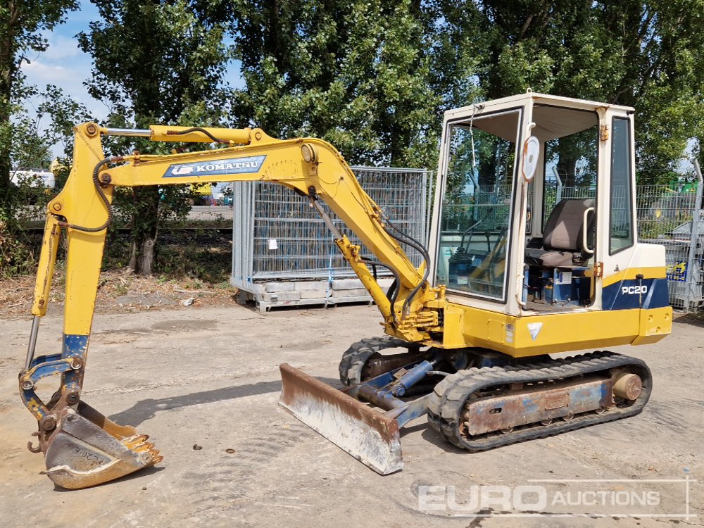 Komatsu PC20-6 - Mini bager: slika Komatsu PC20-6 - Mini bager Komatsu PC20-6 - Mini bager: slika Komatsu PC20-6 - Mini bager
