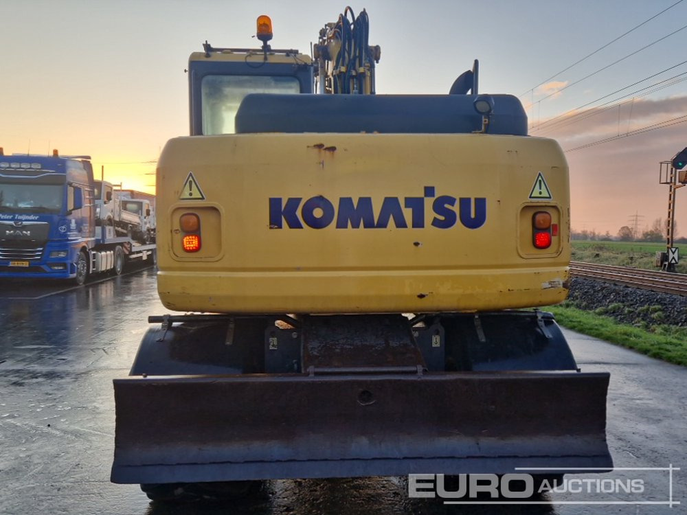 Komatsu PW140-7 - Bager na kotačima: slika Komatsu PW140-7 - Bager na kotačima Komatsu PW140-7 - Bager na kotačima: slika Komatsu PW140-7 - Bager na kotačima