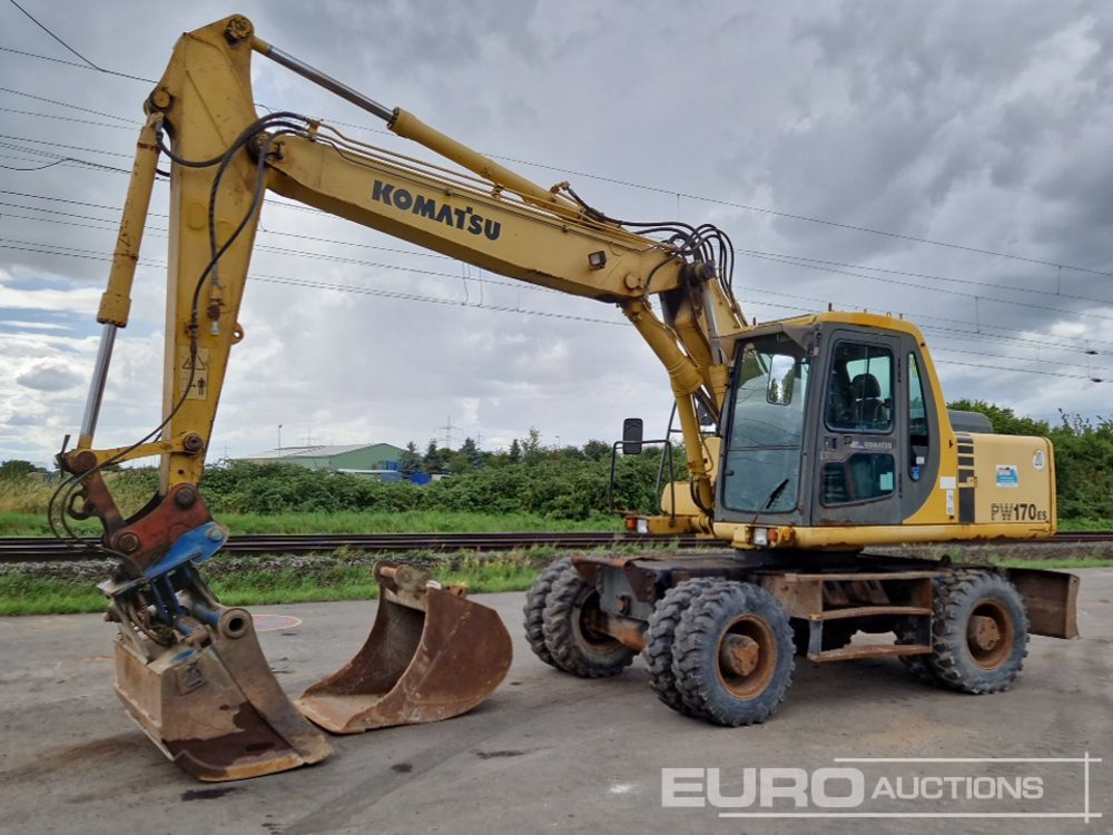 Komatsu PW170ES-6K - Bager na kotačima: slika Komatsu PW170ES-6K - Bager na kotačima Komatsu PW170ES-6K - Bager na kotačima: slika Komatsu PW170ES-6K - Bager na kotačima