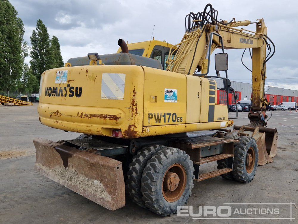 Komatsu PW170ES-6K - Bager na kotačima: slika Komatsu PW170ES-6K - Bager na kotačima Komatsu PW170ES-6K - Bager na kotačima: slika Komatsu PW170ES-6K - Bager na kotačima