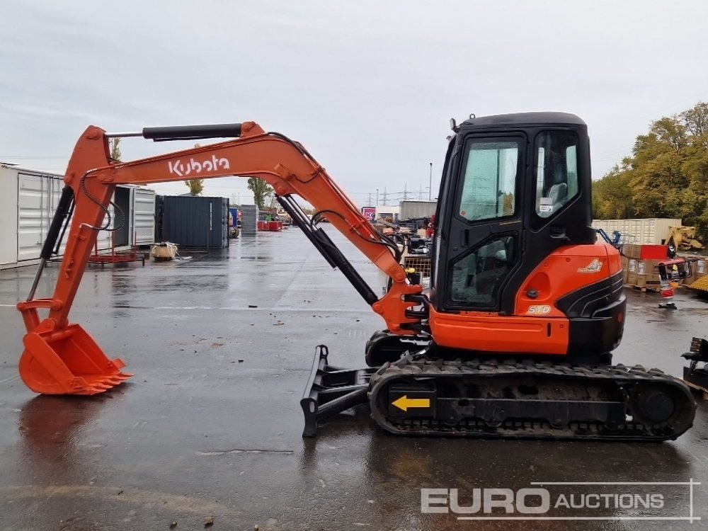 Kubota 55U - Mini bager: slika Kubota 55U - Mini bager Kubota 55U - Mini bager: slika Kubota 55U - Mini bager
