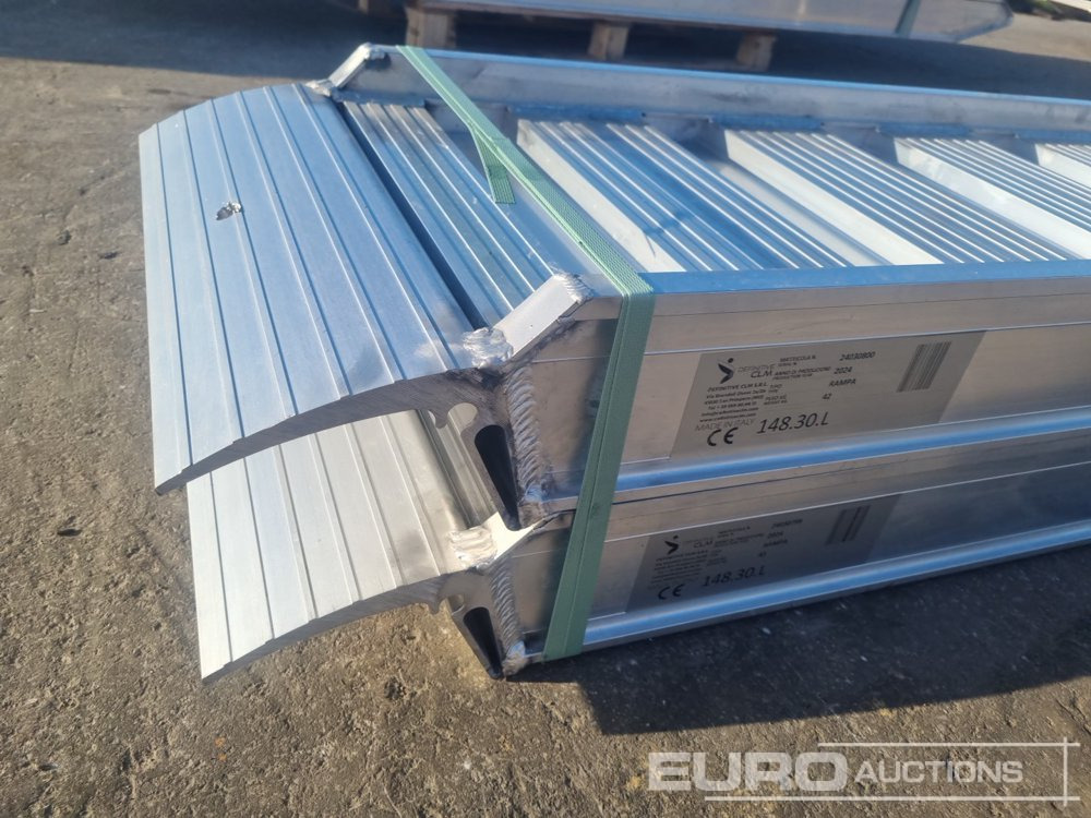 Utovarna rampa Unused 148.30L Aluminium Loading Rampes (2 of) 9000kg Capacity, 3000mm Length: slika Utovarna rampa Unused 148.30L Aluminium Loading Rampes (2 of) 9000kg Capacity, 3000mm Length