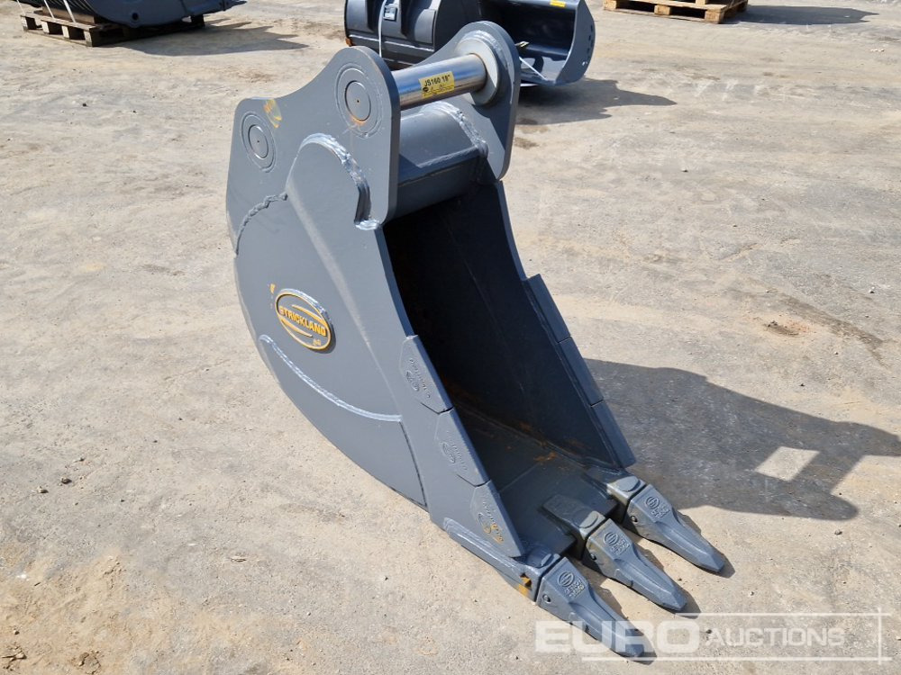Unused Strickland 18" Digging Bucket, 80mm Pin to suit JCB JS160 - Korpa: slika Unused Strickland 18" Digging Bucket, 80mm Pin to suit JCB JS160 - Korpa Unused Strickland 18" Digging Bucket, 80mm Pin to suit JCB JS160 - Korpa: slika Unused Strickland 18" Digging Bucket, 80mm Pin to suit JCB JS160 - Korpa