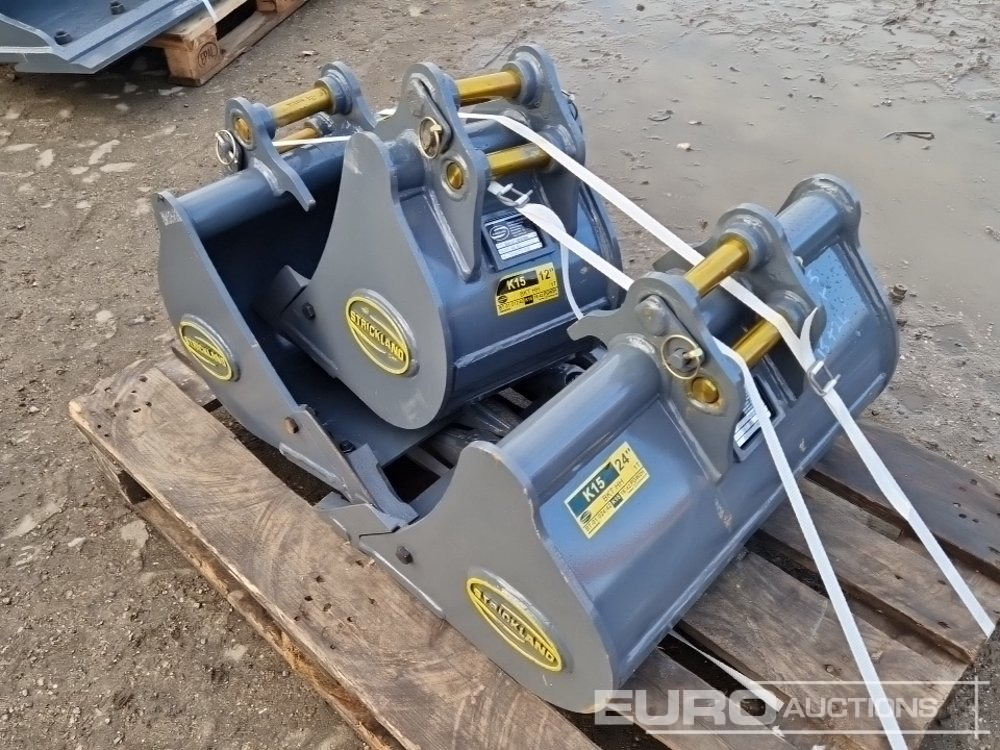 Unused Strickland 24", 18", 12" Bucket Set to suit Kubota KX15 (3 of) - Korpa: slika Unused Strickland 24", 18", 12" Bucket Set to suit Kubota KX15 (3 of) - Korpa Unused Strickland 24", 18", 12" Bucket Set to suit Kubota KX15 (3 of) - Korpa: slika Unused Strickland 24", 18", 12" Bucket Set to suit Kubota KX15 (3 of) - Korpa