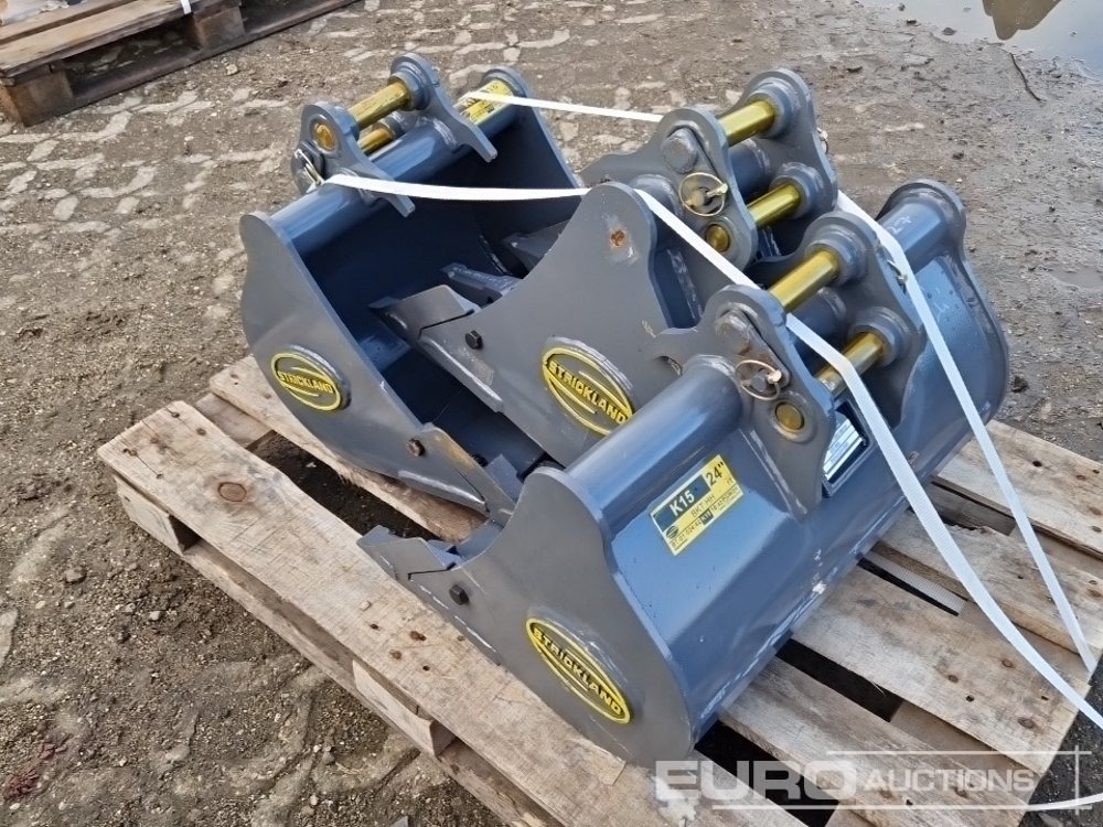 Unused Strickland 24", 18", 12" Bucket Set to suit Kubota KX15 (3 of) - Korpa: slika Unused Strickland 24", 18", 12" Bucket Set to suit Kubota KX15 (3 of) - Korpa Unused Strickland 24", 18", 12" Bucket Set to suit Kubota KX15 (3 of) - Korpa: slika Unused Strickland 24", 18", 12" Bucket Set to suit Kubota KX15 (3 of) - Korpa
