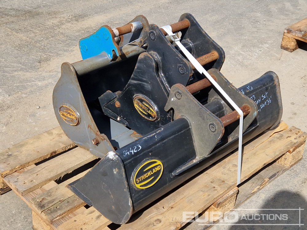 Unused Strickland 3B", 24", 12" Digging Buckets, MH03 to suit 1 Ton Excavator (3 of) - Korpa: slika Unused Strickland 3B", 24", 12" Digging Buckets, MH03 to suit 1 Ton Excavator (3 of) - Korpa Unused Strickland 3B", 24", 12" Digging Buckets, MH03 to suit 1 Ton Excavator (3 of) - Korpa: slika Unused Strickland 3B", 24", 12" Digging Buckets, MH03 to suit 1 Ton Excavator (3 of) - Korpa