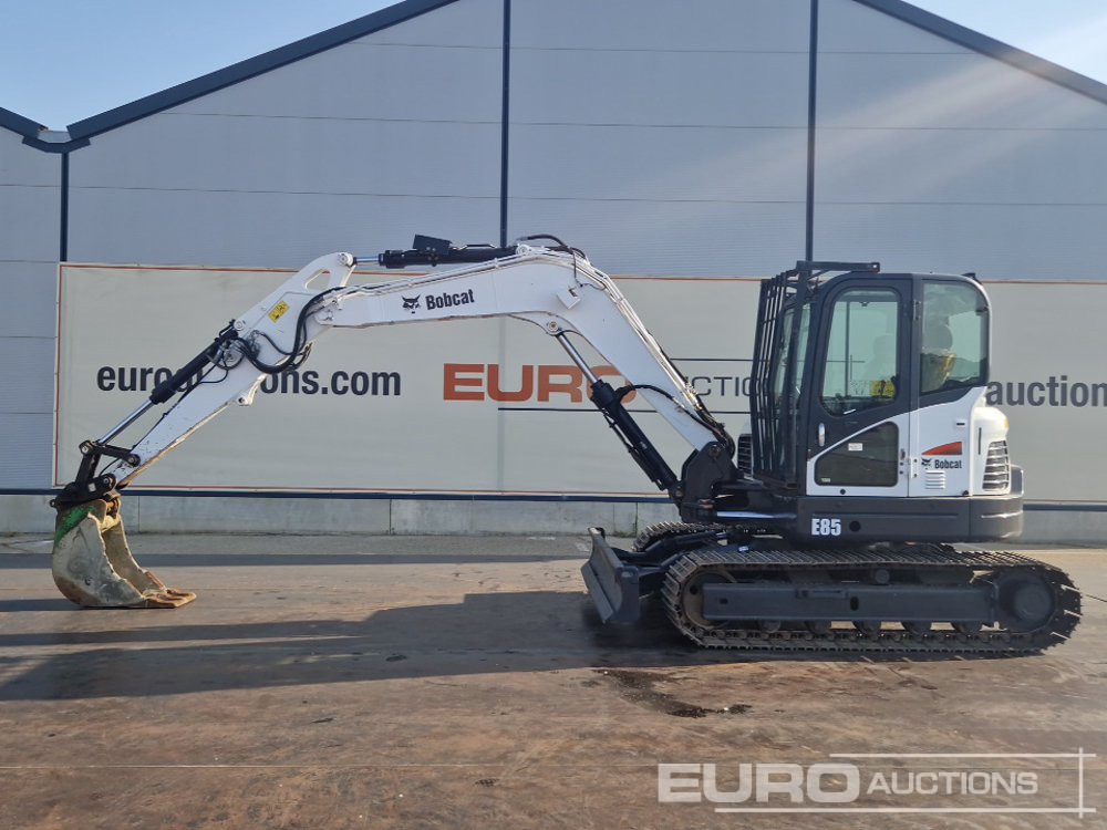 2017 Bobcat E85 - Mini bager: slika 2017 Bobcat E85 - Mini bager 2017 Bobcat E85 - Mini bager: slika 2017 Bobcat E85 - Mini bager