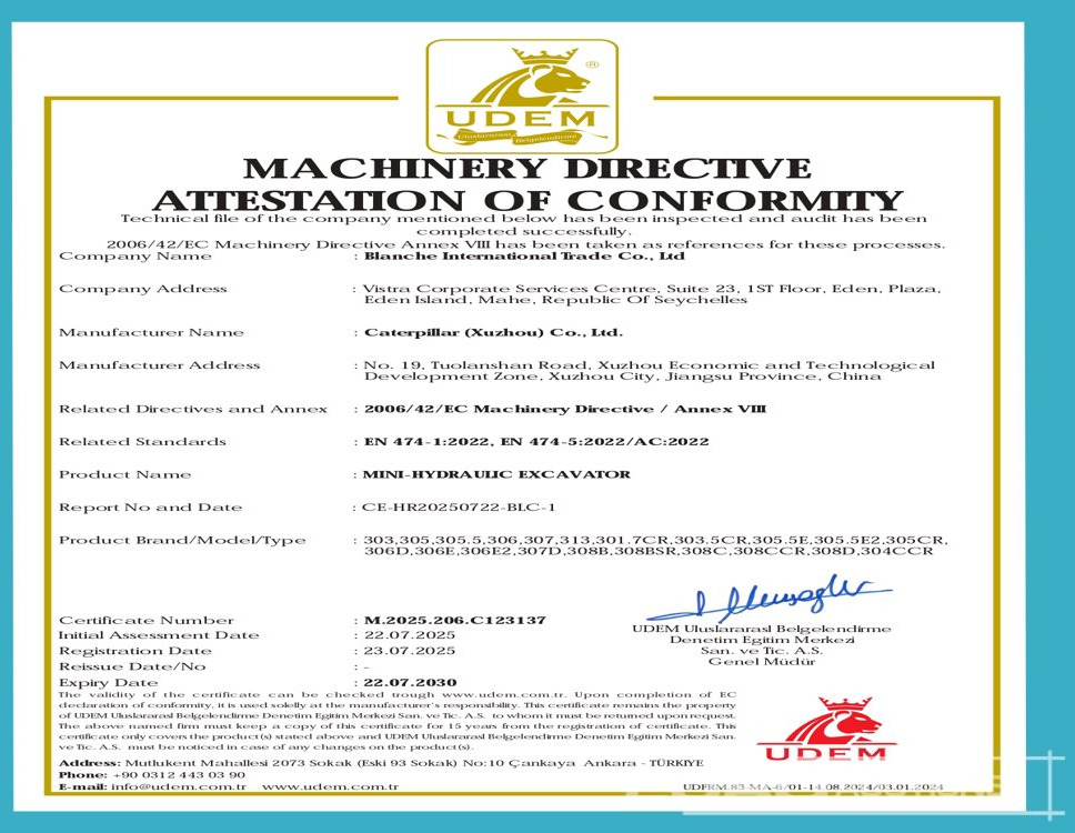 CAT 306 - Mini bager: slika CAT 306 - Mini bager CAT 306 - Mini bager: slika CAT 306 - Mini bager