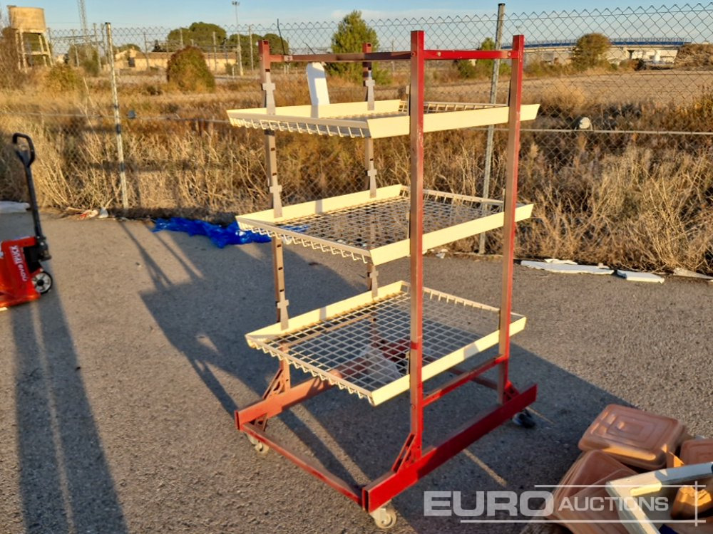 Metal Shelving Unit on Wheels - Građevinska oprema: slika Metal Shelving Unit on Wheels - Građevinska oprema Metal Shelving Unit on Wheels - Građevinska oprema: slika Metal Shelving Unit on Wheels - Građevinska oprema